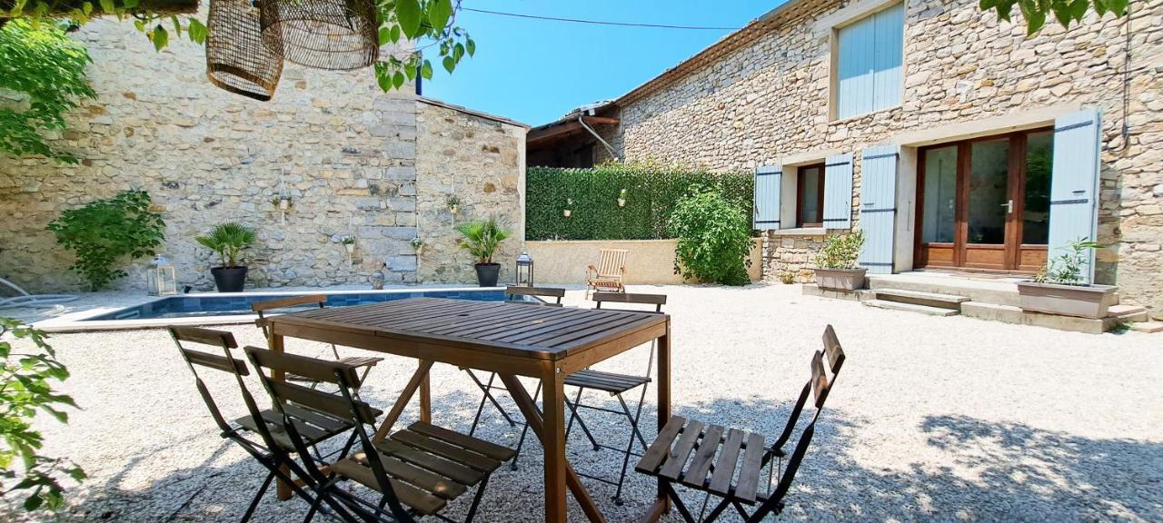 Le Mazet Sainte-Jalle, Piscine Chauffee, Jardin Clos, Barbecue En Baronnies Provencales Εξωτερικό φωτογραφία