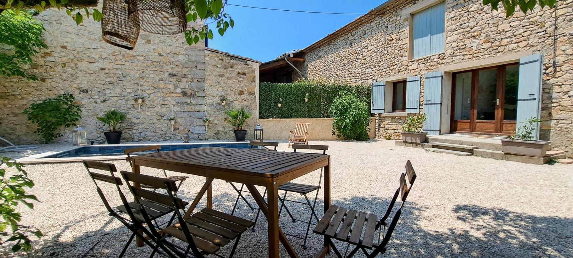 Le Mazet Sainte-Jalle, Piscine Chauffee, Jardin Clos, Barbecue En Baronnies Provencales Εξωτερικό φωτογραφία